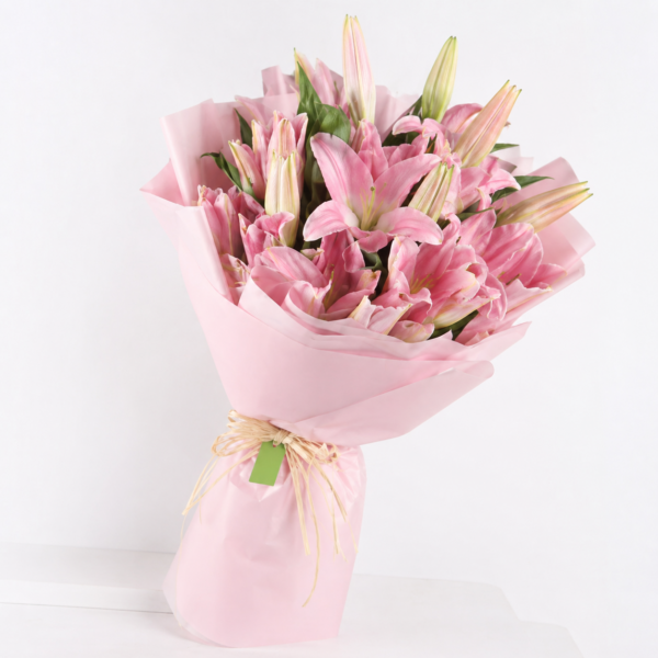 Pink Lily Bouquet 🌸✨