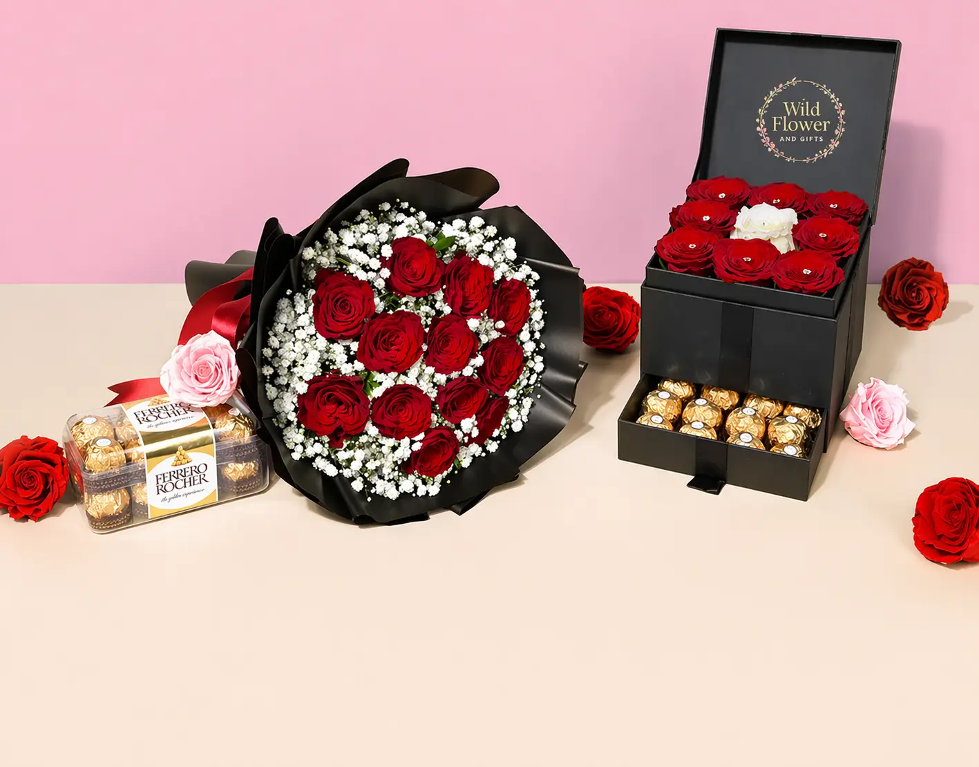 Birthday Rose Surprise Set 🍫🌹 - Image 1