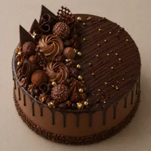Premium Chocolate Drip Cake 🍫🎂 - Image 4