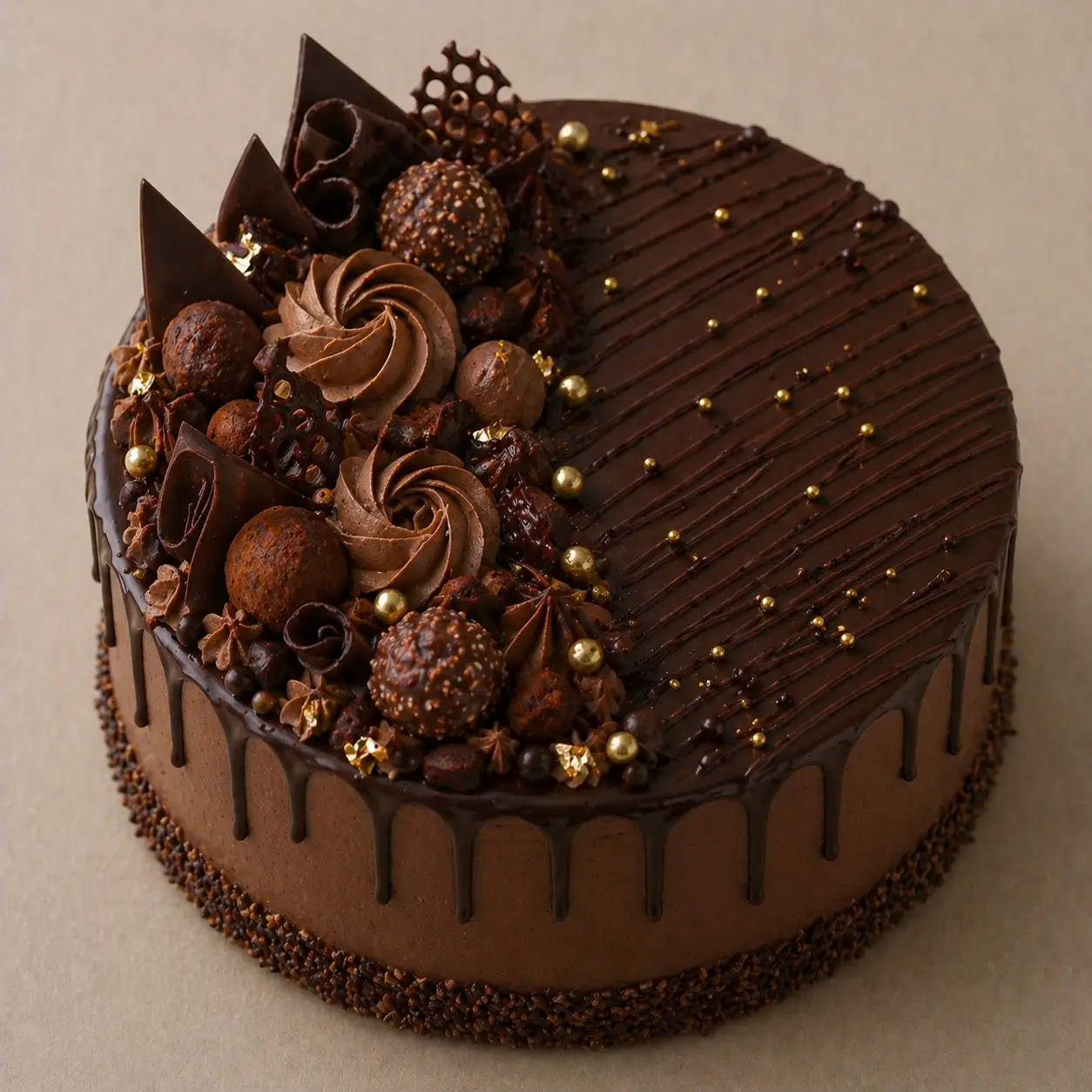 Premium Chocolate Drip Cake 🍫🎂 - Image 4