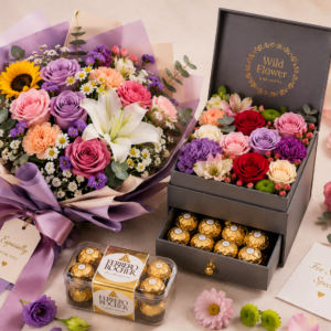Romantic Rose & Chocolate Gift Set - Image 4