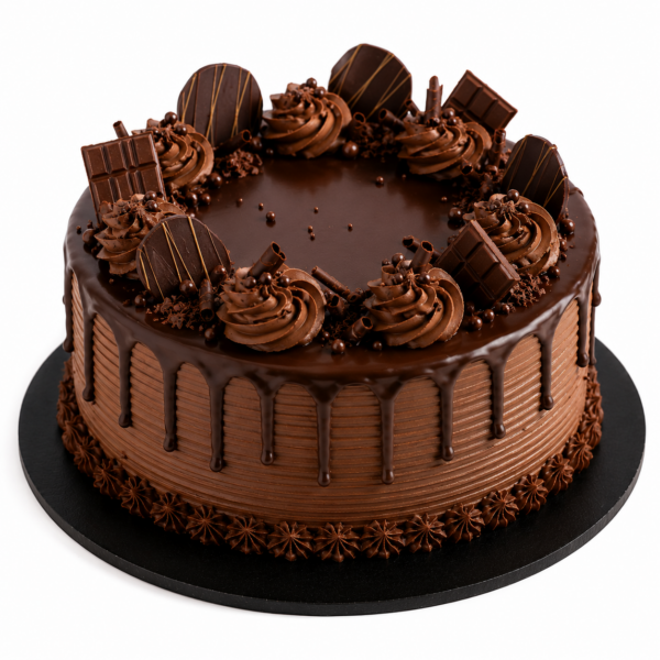 Premium Chocolate Drip Cake 🍫🎂