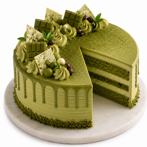 Matcha Layer Cake 🍵🎂