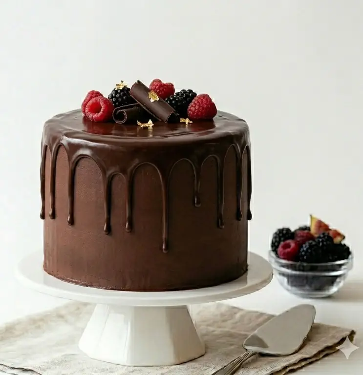 Classic Premium Chocolate Cake 🍫🎂 - Image 1