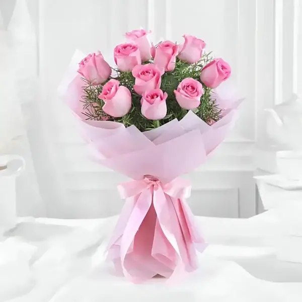 Pink Rose Bouquet 🌷💗