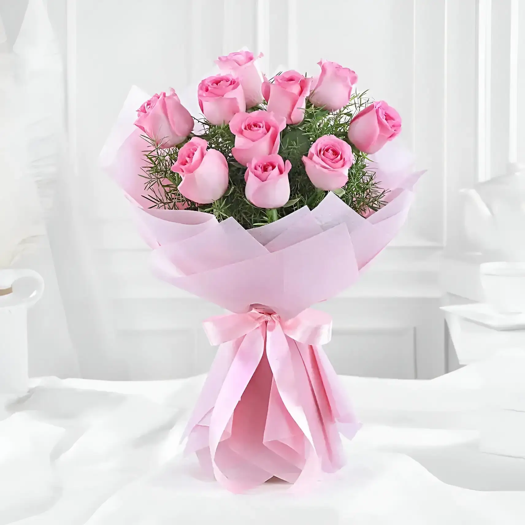 Pink Rose Bouquet 🌷💗 - Image 1