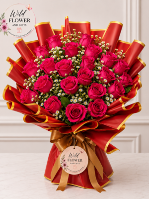 Crimson Love Bouquet