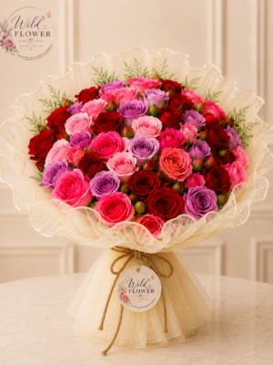 Crimson Charm Bouquet