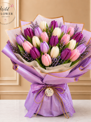 Tulip Serenity Bouquet