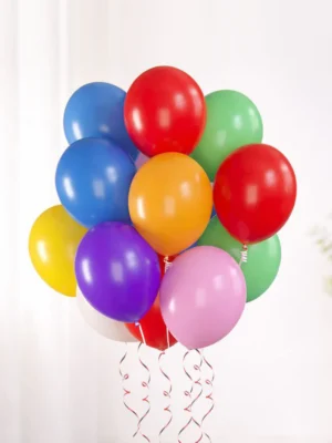 Collored Helium Balloons Bundle - 20pcs