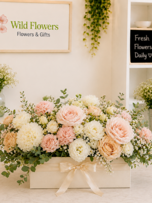 Pastel Flower Box