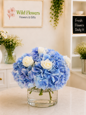 Hydrangea Centerpiece
