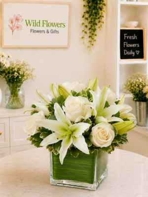 Lily Square Centerpiece