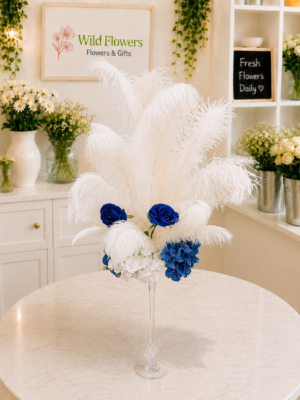 Artificial Feather Centerpiece