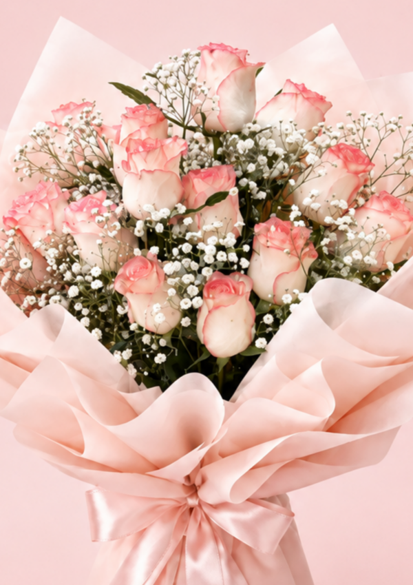 18 Pink Flower Blush