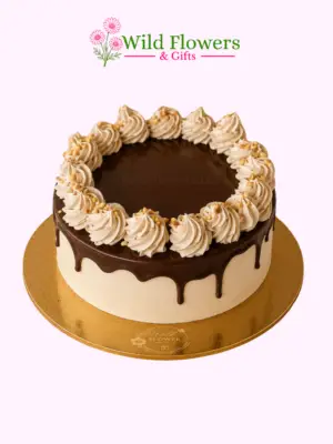 Chocolate Crown Dubai chocolate drip celebration cake Chocolate Crown Dubai chocolate drip celebration cake