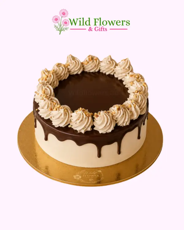 Chocolate Crown Dubai chocolate drip celebration cake Chocolate Crown Dubai chocolate drip celebration cake