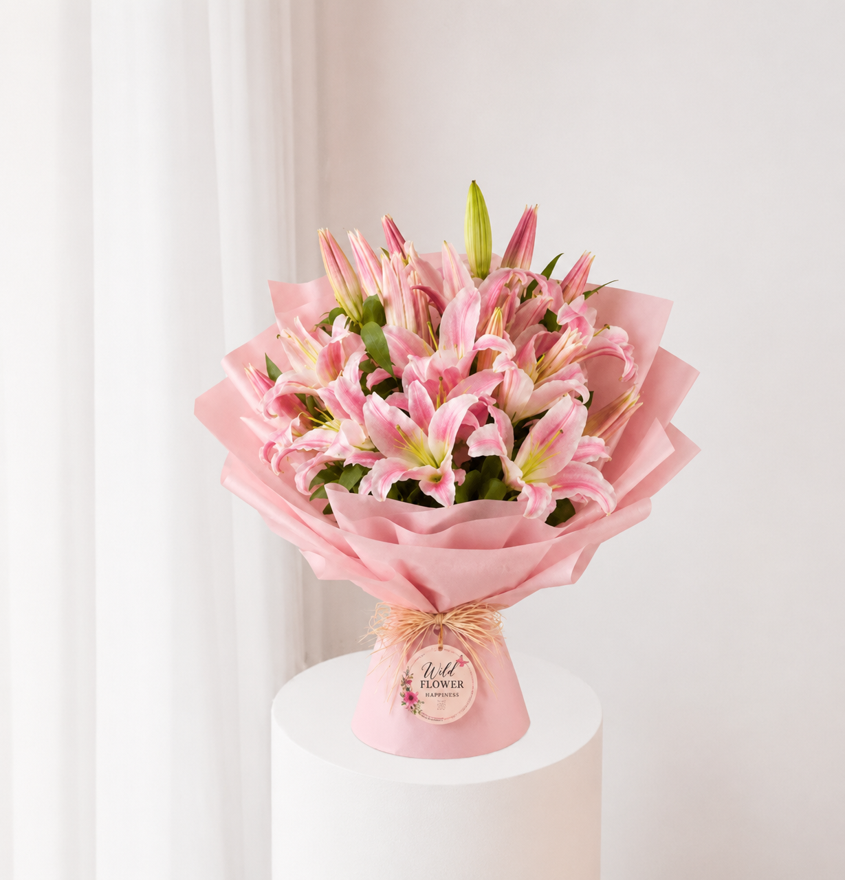Lily Bouquet Dubai by Wild Flowers and Gifts