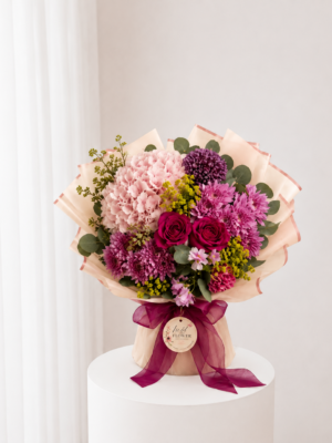 Berry Blush Bouquet with pink purple and blush flowers Berry Blush Bouquet with pink purple and blush flowers