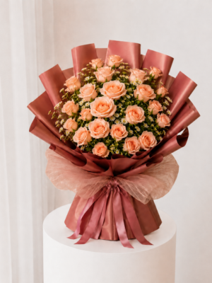 Velvet Peach Roses | Flower Delivery Dubai Velvet Peach Roses | Flower Delivery Dubai