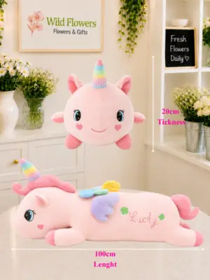 Pink Unicorn Plush soft toy for kids Pink Unicorn Plush soft toy for kids