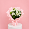 White Lily Bouquet with Fresh White Lilies