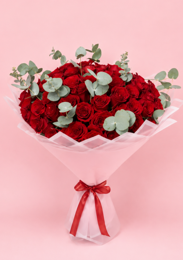 Classic Red Rose Bouquet