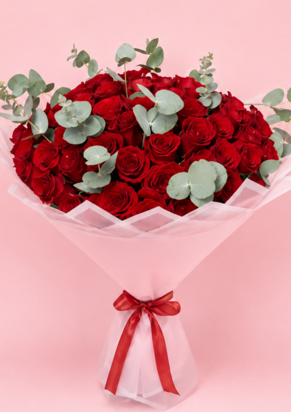 Classic Red Rose Bouquet