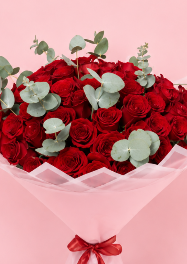 Classic Red Rose Bouquet