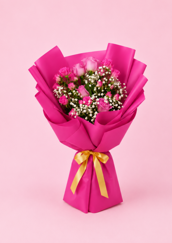 31 Pink Rose Bouquet