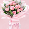 35 Blush Pink Rose Bouquet