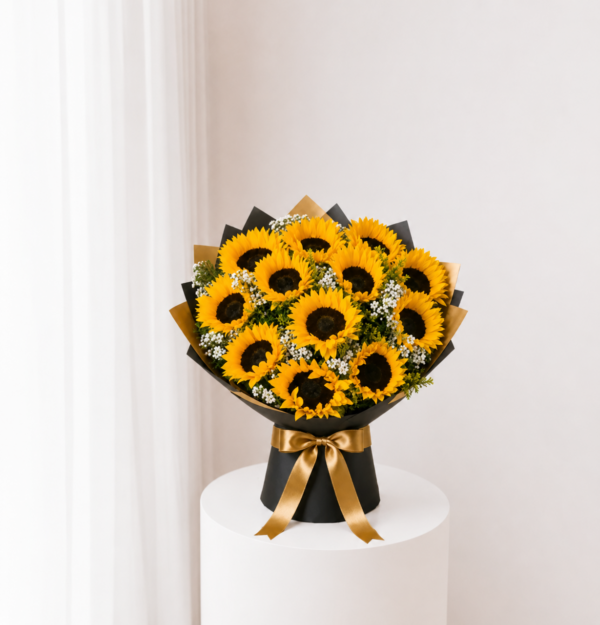 Golden Sunflower Bouquet