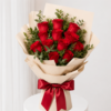 Crimson Rose Bouquet