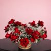 Luxury Red Rose Box with Fresh Red Roses Luxury Red Rose Box with Fresh Red Roses