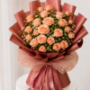 Velvet Peach Roses