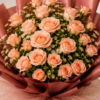 Velvet Peach Roses