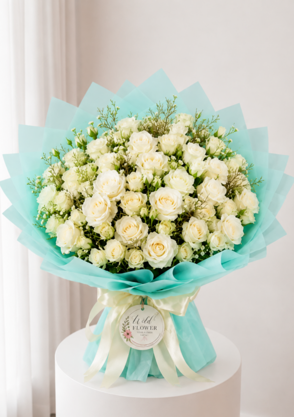 Mint Rose Bouquet