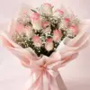 Flower bouquet 8 Pink Flower Blush