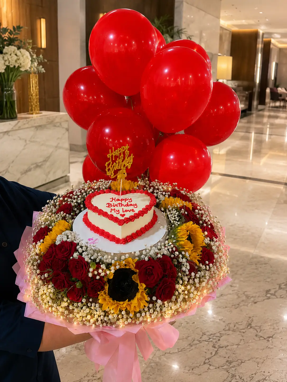 Premium Flower Bouquet Dubai by Wild Flowers and Gifts