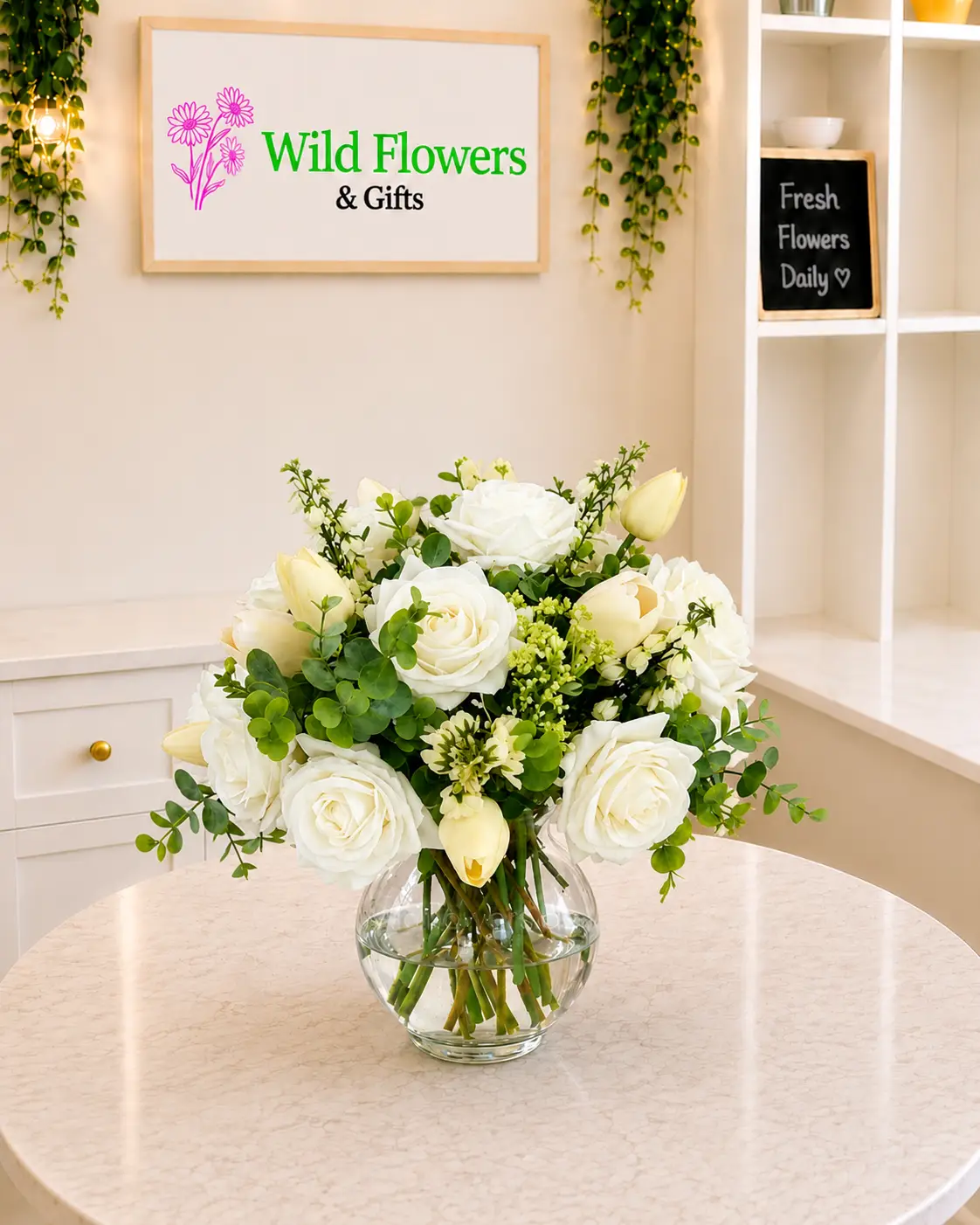 Table Centerpieces Dubai by Wild Flowers and Gifts