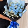 1. Sky blue rose Sky Blue Rose Bouquet