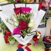 2. Mix roses Tricolor Rose Bouquet