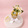 Pastel Dubai Chocolate Gift Arrangement Kunafa Ferrero Vase