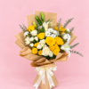 Golden Lily Mix Dubai with yellow roses white lilies and mixed flowers Golden Lily Mix Dubai with yellow roses white lilies and mixed flowers